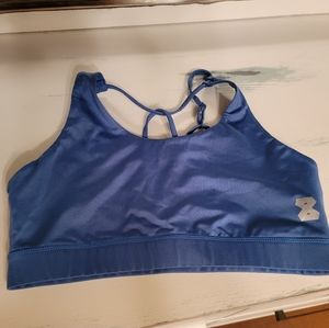 Ziane medium sports bra in periwinkle blue